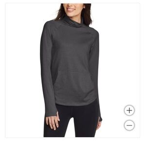 Eddie Bauer Ladies' Funnel Neck Long Sleeve Top. NEW WITH TAGS.